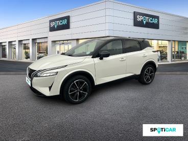 SPOTICAR Nissan Qashqai Mild Hybrid 158 Ch Xtronic Tekna Occasion - Suv-4x4 Essence White Pearl/black Metallic - Tonnay Charente - 1203877675_1