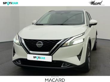 SPOTICAR Nissan Qashqai 1.3 Mild Hybrid 158ch N-connecta Xtronic 2022 Occasion - Suv-4x4 Hybride Blanc Lunaire (spéciale) - Montauban - 1203946031_2