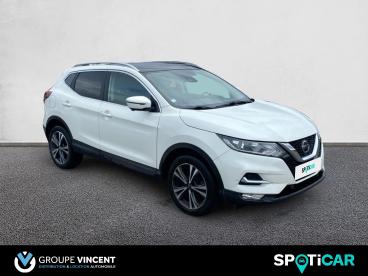 SPOTICAR Nissan Qashqai 1.5 Dci 115 Tekna Occasion - Suv-4x4 Diesel Blanc Banquise - Saint Doulchard - 1203951896_3