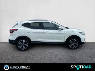 SPOTICAR Nissan Qashqai 1.5 Dci 115 Tekna Occasion - Suv-4x4 Diesel Blanc Banquise - Saint Doulchard - 1203951896_4