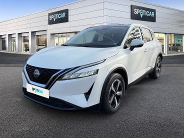 SPOTICAR Nissan Qashqai Mild Hybrid 140 Ch N-connecta Occasion - Suv-4x4 Hybride Lunar White - Saint-etienne - 1203958901_1