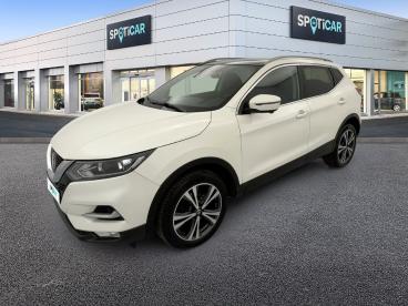 SPOTICAR Nissan Qashqai 1.2 Dig-t 115 N-connecta Occasion - Suv-4x4 Essence Blanc - Roncq - 1204136705_1