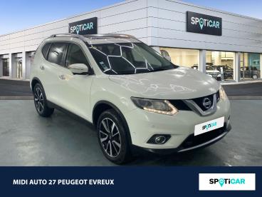 SPOTICAR Nissan X-trail 1.6 Dci 130ch Tekna Euro6 7 Places Occasion - Suv-4x4 Diesel Blanc Lunaire - Normanville - 1203750145_3