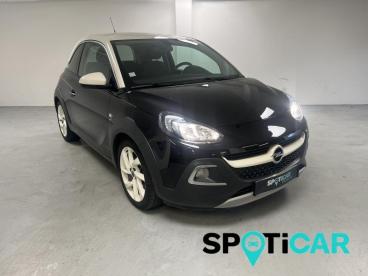SPOTICAR Opel Adam 1.4 Twinport 87ch Glam Start/stop Occasion - Citadine Essence Noir Black Jack - Obernai - 1203788988_3