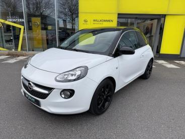 SPOTICAR Opel Adam 1.4 Twinport 87ch Unlimited Start/stop Occasion - Citadine Essence Blanc Saturday White Fever - Vert Saint Denis - 1203790414_1