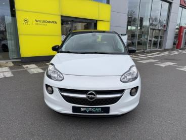 SPOTICAR Opel Adam 1.4 Twinport 87ch Unlimited Start/stop Occasion - Citadine Essence Blanc Saturday White Fever - Vert Saint Denis - 1203790414_2