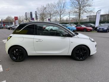 SPOTICAR Opel Adam 1.4 Twinport 87ch Unlimited Start/stop Occasion - Citadine Essence Blanc Saturday White Fever - Vert Saint Denis - 1203790414_4