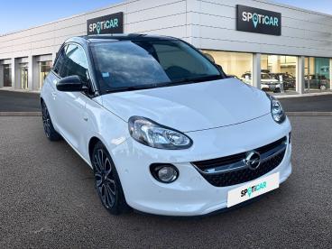 SPOTICAR Opel Adam 1.4 Twinport 87ch Glam Start/stop Occasion - Citadine Essence Blanc Crème White My Fire - Bourgoin Jallieu - 1203807410_3