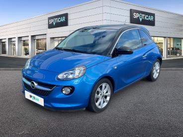 SPOTICAR Opel Adam 1.4 Twinport 87 Ch S/s Black Edition Occasion - Citadine Essence Bleu - Evreux - 1203895034_1
