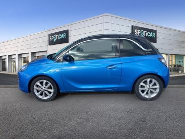 SPOTICAR Opel Adam 1.4 Twinport 87 Ch S/s Black Edition Occasion - Citadine Essence Bleu - Evreux - 1203895034_4