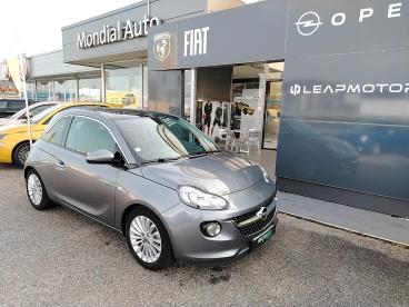 SPOTICAR Opel Adam 1.4 Twinport 87 S/s Glam Occasion - Citadine Essence Gris Foncé - Peronnas - 1203921699_1