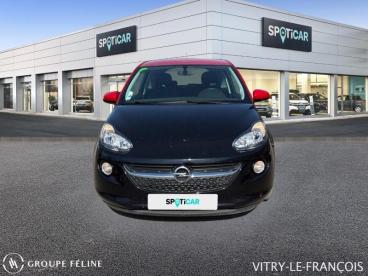 SPOTICAR Opel Adam 1.2 Twinport 70ch Unlimited Occasion - Citadine Essence Noir Black Jack - Vitry le francois - 1203997721_2