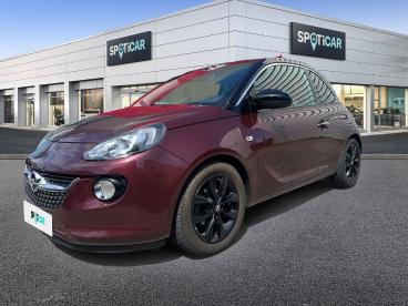 SPOTICAR Opel Adam 1.4 Twinport 87ch Black Edition Start/stop Occasion - Citadine Essence Pourpre Purple Fiction - Annemasse - 1204067510_1