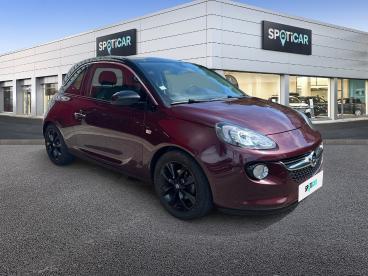 SPOTICAR Opel Adam 1.4 Twinport 87ch Black Edition Start/stop Occasion - Citadine Essence Pourpre Purple Fiction - Annemasse - 1204067510_3