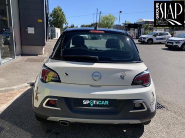 SPOTICAR Opel Adam 1.4 Twinport 87 Easytronic Rocks Occasion - Citadine Essence Blanc - Martigues - 1204148001_5