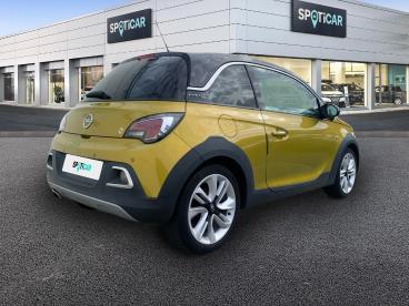 SPOTICAR Opel Adam Rocks 1.4 Twinport 87ch Swingtop Start/stop Occasion - Citadine Essence Jaune - Brest - 1203639384_3