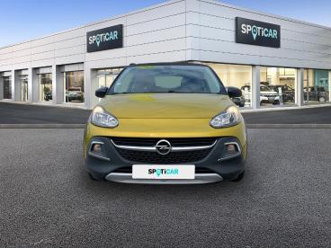 SPOTICAR Opel Adam Rocks 1.4 Twinport 87ch Swingtop Start/stop Occasion - Citadine Essence Jaune - Brest - 1203639384_4