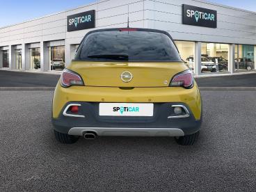 SPOTICAR Opel Adam Rocks 1.4 Twinport 87ch Swingtop Start/stop Occasion - Citadine Essence Jaune - Brest - 1203639384_5