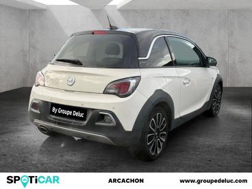 SPOTICAR Opel Adam Rocks 1.4 Twinport 87ch Easytronic 3.0 Start/stop Occasion - Citadine Essence Blanc Crème "white My Fire" - La Teste De Buch - 1203794944_2