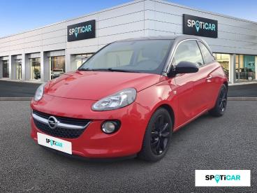 SPOTICAR Opel Adam Rocks 1.4 Twinport 87ch Start/stop Occasion - Citadine Essence Rouge "red 'n' Roll" - Angers Cedex 01 - 1203878751_1
