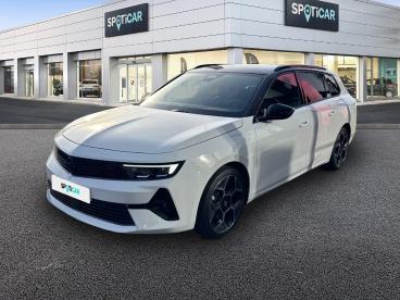 SPOTICAR Opel Astra 1.2 Turbo Hybrid 136ch Gs E-dct 6 Occasion - Berline Hybride Blanc Arktis/toit Noir Karbon - Quimper - 1203364058_1