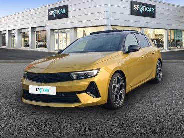 SPOTICAR Opel Astra 1.2 Turbo 130ch Ultimate Bva8 Occasion - Berline Essence Jaune Kult/toit Noir Perla Nera - Bergerac - 1203800978_1