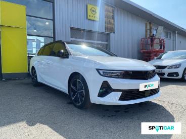 SPOTICAR Opel Astra Sports Tourer 1.5 D 130ch Gs Bva8 Occasion - Break Diesel Blanc Arktis/toit Noir Karbon - Lescar - 1203353863_3