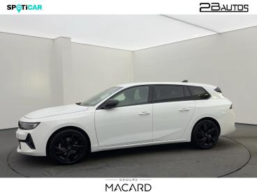 SPOTICAR Opel Astra Sports Tourer 1.2 Turbo 130ch Gs Bva8 Occasion - Break Essence Blanc Arktis/toit Noir Karbon - Auch - 1204049541_1