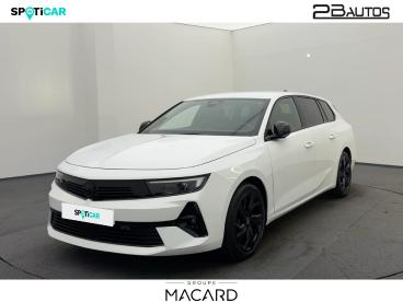 SPOTICAR Opel Astra Sports Tourer 1.2 Turbo 130ch Gs Bva8 Occasion - Break Essence Blanc Arktis/toit Noir Karbon - Auch - 1204049541_2