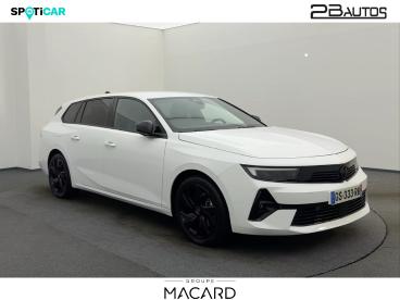 SPOTICAR Opel Astra Sports Tourer 1.2 Turbo 130ch Gs Bva8 Occasion - Break Essence Blanc Arktis/toit Noir Karbon - Auch - 1204049541_4