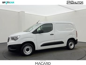 SPOTICAR Opel Combo Cargo M 950kg Bluehdi 100ch S&s Flexcargo Pack Business Occasion - Utilitaire Diesel Blanc Icy - Auch - 1203876968_1
