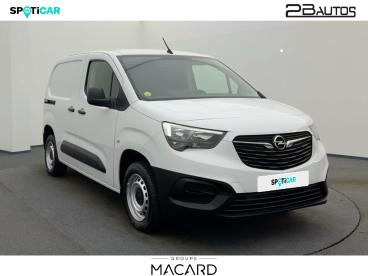 SPOTICAR Opel Combo Cargo M 950kg Bluehdi 100ch S&s Flexcargo Pack Business Occasion - Utilitaire Diesel Blanc Icy - Auch - 1203876968_3