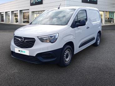 SPOTICAR Opel Combo Cargo M 650kg Bluehdi 100ch S&s Pack Business Connect Occasion - Utilitaire Diesel Blanc Icy - Guingamp - 1203960711_1