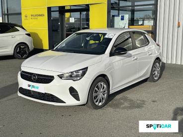 SPOTICAR Opel Corsa -e 136ch Edition Occasion - Citadine Electrique Blanc Jade - Lescar - 1203343597_1