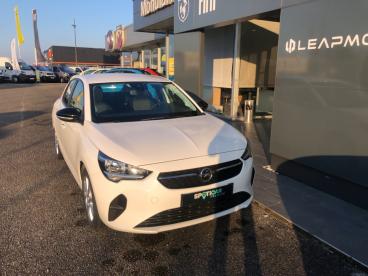 SPOTICAR Opel Corsa 1.2 75ch Edition Occasion - Citadine Essence Blanc - Peronnas - 1203423947_1