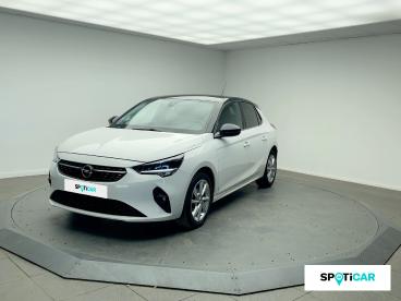 SPOTICAR Opel Corsa 1.2 Turbo 100ch Elegance Bva Occasion - Citadine Essence Blanc Glacier - Tarbes - 1203651392_1