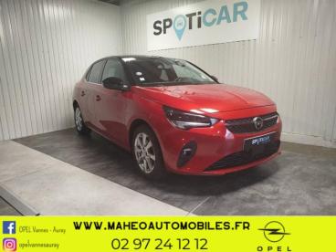 SPOTICAR Opel Corsa 1.2 Turbo 100ch Elegance Occasion - Citadine Essence Peperoncino Red (non Compatible Ave - Auray - 1203658299_1