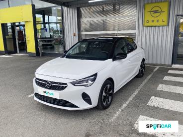 SPOTICAR Opel Corsa -e 136ch Edition Occasion - Citadine Electrique Blanc Jade - Lescar - 1203663779_1