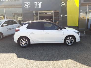 SPOTICAR Opel Corsa 1.2 Turbo 100ch Edition 5 Portes  (mars 2022) (co2 Occasion - Citadine Essence Blanc - Peronnas - 1203715877_2