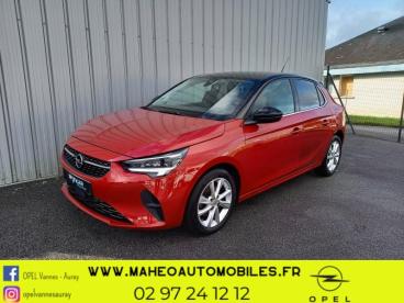 SPOTICAR Opel Corsa 1.2 Turbo 100ch Elegance Occasion - Citadine Essence Rouge Piment Metallisee - Auray - 1203732346_1