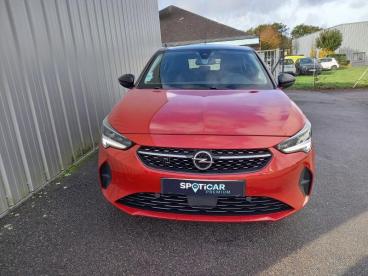 SPOTICAR Opel Corsa 1.2 Turbo 100ch Elegance Occasion - Citadine Essence Rouge Piment Metallisee - Auray - 1203732346_2