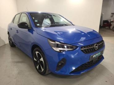 SPOTICAR Opel Corsa -e 136ch Elegance Occasion - Citadine Electrique Bleu Nautique - Massy - 1203736493_1