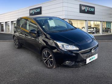SPOTICAR Opel Corsa 1.4 Turbo 100 Ch Black Edition Occasion - Citadine Essence Noir - Bernay - 1203740261_3
