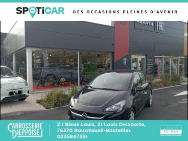 SPOTICAR Opel Corsa 1.4 90ch Edition 5p Occasion - Citadine Essence Noir Profond - Rouxmesnil-bouteilles - 1203741456_1