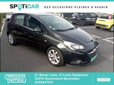 SPOTICAR Opel Corsa 1.4 90ch Edition 5p Occasion - Citadine Essence Noir Profond - Rouxmesnil-bouteilles - 1203741456_3