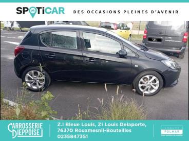 SPOTICAR Opel Corsa 1.4 90ch Edition 5p Occasion - Citadine Essence Noir Profond - Rouxmesnil-bouteilles - 1203741456_4