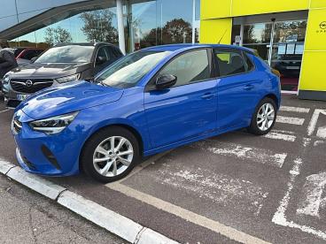 SPOTICAR Opel Corsa 1.2 Turbo 100 Ch Bvm6 Elegance Business Occasion - Citadine Essence Bleu - Limoges - 1203758087_1