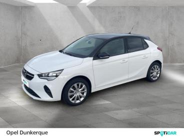 SPOTICAR Opel Corsa -e 136ch Edition Occasion - Citadine Electrique Blanc Jade - Dunkerque - 1203763384_1