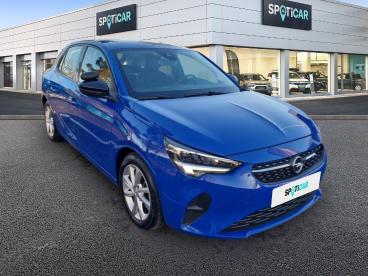 SPOTICAR Opel Corsa 1.5 D 100ch Elegance Business Occasion - Citadine Diesel Bleu Voltaik Métallisé - Le Mans - 1203796182_3