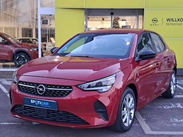 SPOTICAR Opel Corsa 1.2 Turbo 100 Ch Bvm6 Elegance Business Occasion - Citadine Essence Rouge - Limoges - 1203816846_1